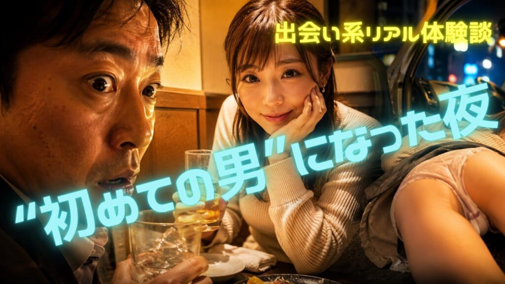 真冬の居酒屋で出会った可愛い女性と40代既婚男性の衝撃体験を描いたアイキャッチ画像